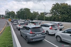 Trafik arus balik di Kalilangkung Semarang masih 3.000 lebih kendaraan