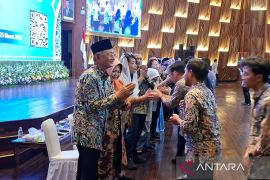 Menteri PU bersilaturahmi dengan jajarannya dalam acara halalbihalal