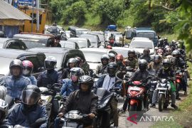 Arus balik Lebaran di Gentong