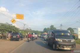 Arus balik di Jalinsum Indralaya ramai lancar, pemudik pilih jalur non-tol