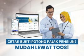 TASPEN: Bukti potong PPh 21 pensiun kini bisa diunduh daring