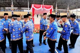 Halalbihalal, Bupati Barito Utara tekankan integritas dan profesionalisme ASN