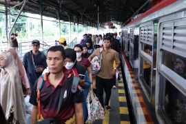 H+4 Lebaran, volume naik dan turun di Daop 6 Yogyakartacapai 66.257 penumpang