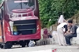 Penumpang arus balik di Terminal Lempake tergolong tinggi ketimbang mudik