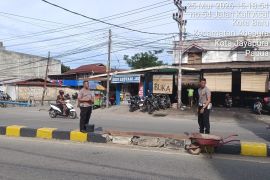 Polresta Jayapura Kota ingatkan warga tidak merusak median jalan