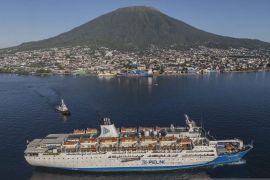 Arus balik dengan KM Nggapulu tiba di Ternate