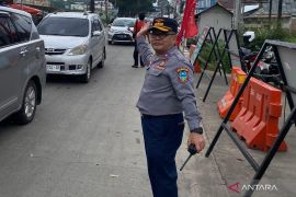 Dishub Garut sebutkan arus kendaraan di jalur arteri sudah landai