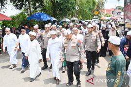 Pimpin pengamanan, Kapolda kawal kekhusyukan haul ke-220 Datu Kalampayan