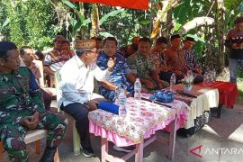 Pembangunan jembatan perintis Garuda di Gorontalo Utara dimulai