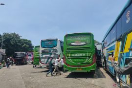 Arus balik H+6 Lebaran, volume penumpang Terminal Kalideres melandai