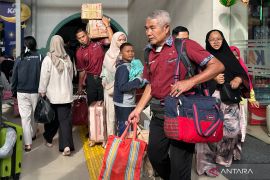 KAI catat pemilir H+6 Lebaran di Pasar Senen capai 18.745 penumpang