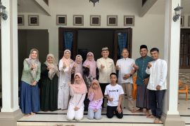 Jalin kekompakan, Wali Kota Metro halalbihalal ke rumah kepala OPD