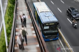 Transjakarta rute 6D tidak lagi berhenti di Menara Mandiri mulai Sabtu (11/4/2026) hari ini