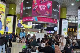 KAI Daop 1 catat 52.961 kedatangan penumpang pada Sabtu