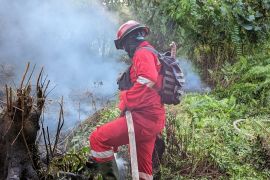 Manggala Agni sebut dua lokasi lahan terbakar di Singkawang