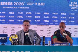 Pelatih St Kitts and Nevis sesali dua gol pertama Indonesia