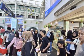 Daop 1 catat kedatangan 52.896 penumpang pada H+8 Lebaran