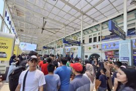 Stasiun Pasar Senen catat kedatangan paling tinggi pada H+8 Lebaran