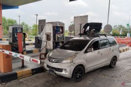 Tol Palembang-Kayuagung dilintasi 20.000 kendaraan selama arus balik