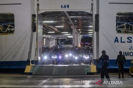 Arus balik libur Lebaran  gelombang kedua di Pelabuhan Merak