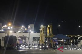 Puncak arus balik di Pelabuhan Merak terpantau lancar