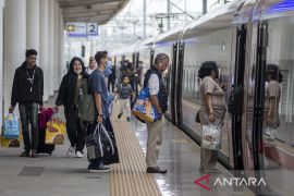 Penjualan tiket Whoosh periode angkutan Lebaran