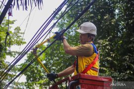 Penataan kabel udara di Kota Bogor telah mencapai 16 km, target 32 km