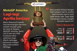 MotoGP Amerika: Lagi-lagi Aprilia berjaya