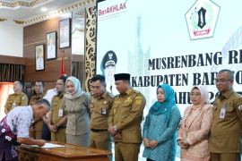 Bupati Batola: partisipasi aktif masyarakat pada Musrenbang wujud kemajuan daerah