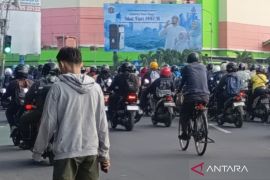 Arus lalu lintas di simpang PGC kembali padat usai libur Lebaran