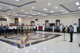 Kanwil Kemenkum-Kanwil KemenHAM Kalteng tegaskan disiplin-percepatan kinerja pasca libur