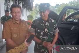Danrem 045 - Bupati Bangka perkuat koordinasi bangun daerah