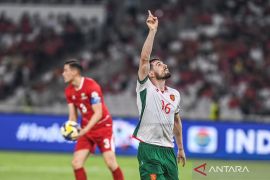 Babak pertama, Indonesia tertinggal 0-1 dari Bulgaria