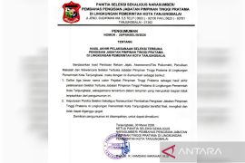 Hasil seleksi JPTP Pemkot Tanjungbalai diumumkan, berikut nama tiga besar