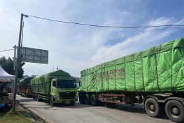 Kemacetan truk barang di Pelabuhan Bakauheni mulai terurai