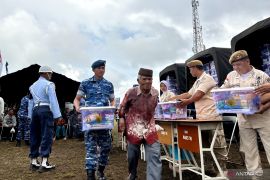 TNI AU gelar bakti sosial di lokasi terdampak longsor Cisarua Bandung