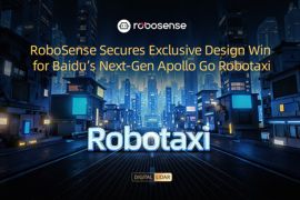 RoboSense Secures Exclusive Design Win for Baidu's Next-Gen Apollo Go Robotaxi