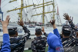 Rusia nantikan kedatangan KRI Bima Suci di laut Moskow
