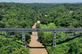 Jembatan peninggalan Belanda yang jadi jalur mudik Ciamis-Tasikmalaya