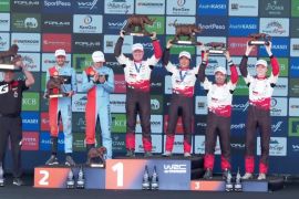 Katsuta dari Jepang raih kemenangan perdana di Reli Safari Kenya