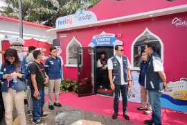 ASDP hadirkan pos penjualan tiket di Rest Area Tol Tangerang-Merak