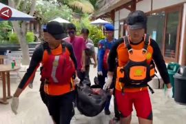 Tim SAR evakuasi wisatawan Inggris di perairan Gili Air Lombok