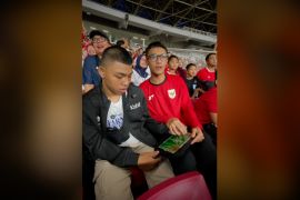 Inklusivitas, saat anak difabel nikmati gemuruh laga Timnas di GBK