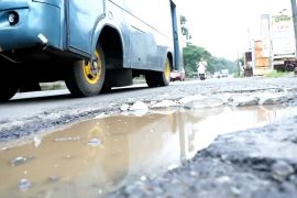 Pemerintah siapkan perbaikan jalan-jalan berlubang jelang masa mudik