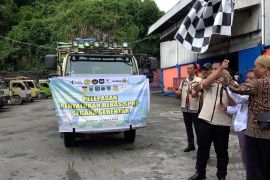 Polda Papua salurkan 137 ton beras SPHP untuk tiga provinsi