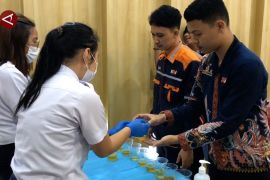 KAI Divre I Sumut tes NAPZA 30 petugas operasional jelang lebaran