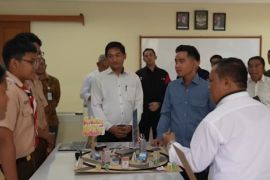 Wapres tinjau inovasi Saintek di SMP Santo Yusup Bandung