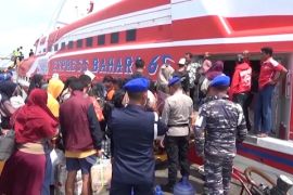 Pemudik angkutan laut di Sultra meningkat hingga 22 persen