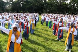 Ribuan pelajar hidupkan kembali tari tradisional yang sempat tenggelam