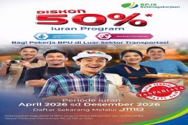 Mulai April 2026, iuran ringan BPJS Ketenagakerjaan untuk pekerja informal hanya Rp8.400